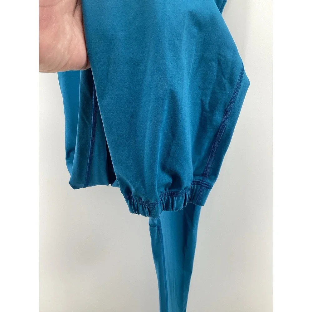 Girls  Ivivva by Lululemon racerback jumpsuit Dance Gymnastics- Teal- 14
